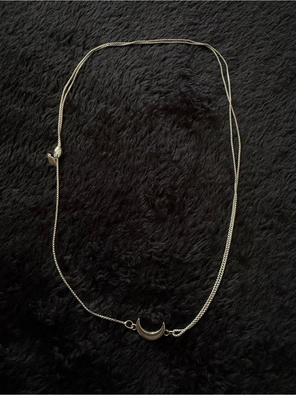 ALEX AND ANI - 925 Sterling Silver Expandable Crescent Moon Pendant Necklace